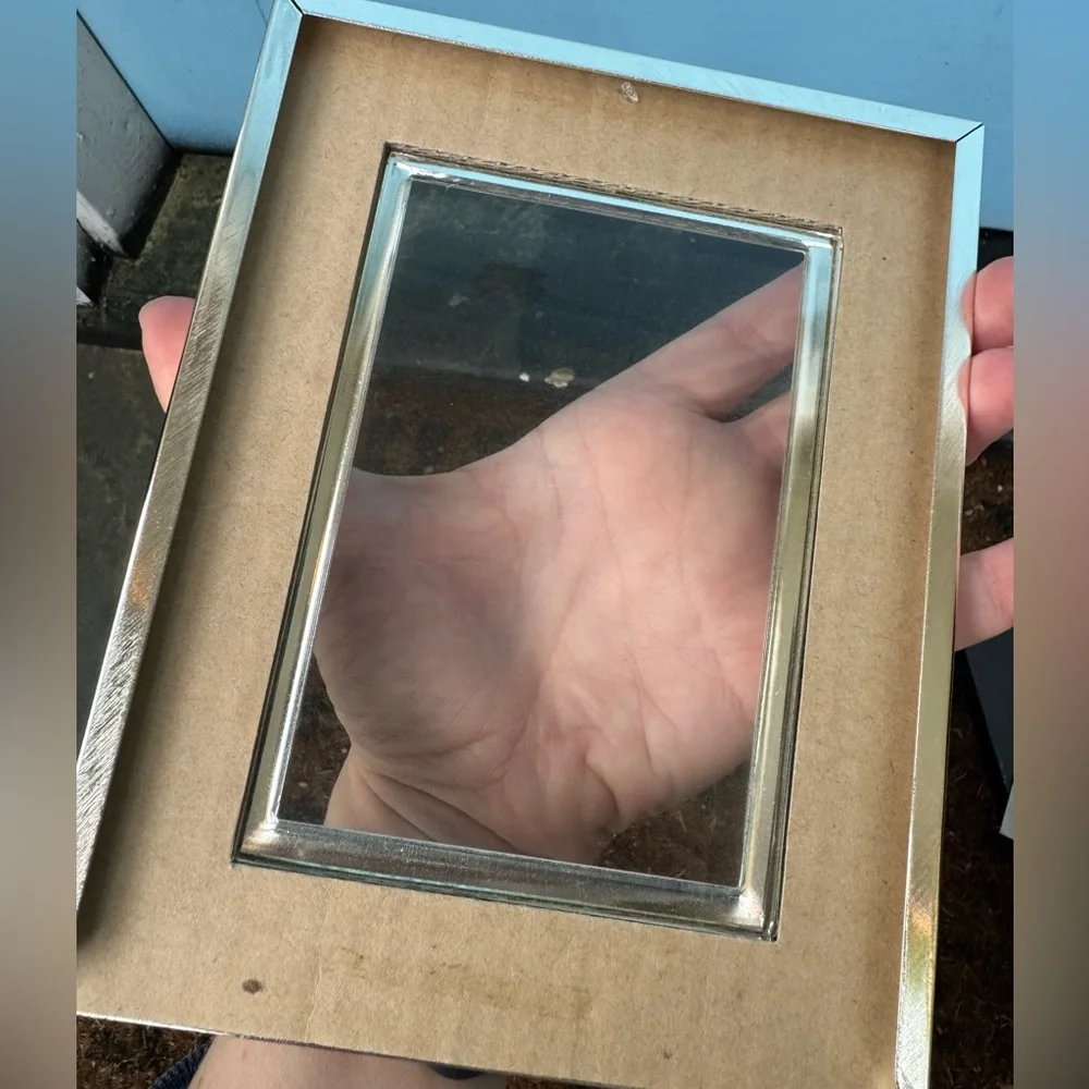 Photo Frame Silver Christening Baby Engraved